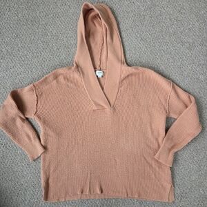 Aerie Peach Hooded Sweater